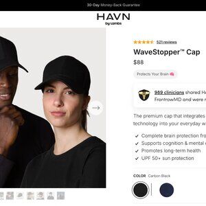 LAMBS / HAVN : EMF Blocking cap - wave stopper cap